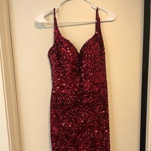 Floor length gown